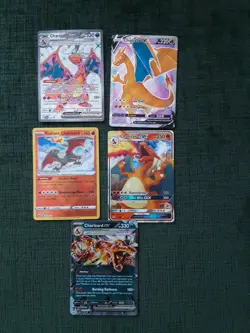 charizard pokemon cards (Charizard V/Charizard GX/Charizard EX - Image 1