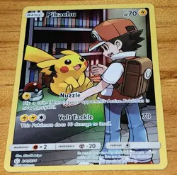 Pikachu 241/236 Cosmic Eclipse - Secret Rare Pokemon Cards LP - Image 1