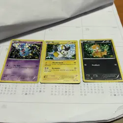 Woobat, Emolga and Scraggy- McDonald's 2012 - Lightly Played - Pokemon TCG Cards - Image 1