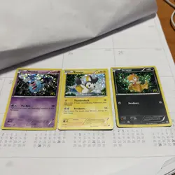 Woobat, Emolga and Scraggy- McDonald's 2012 - Lightly Played - Pokemon TCG Cards - Image 2