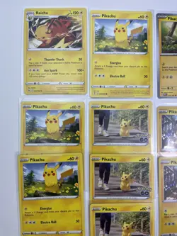 Pikachu Pokemon Cards Lot Of 18 Cards Raichu Reverse Holo Common - Image 2