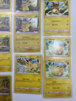 Pikachu Pokemon Cards Lot Of 18 Cards Raichu Reverse Holo Common - Image 4
