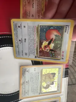 Pokemon Black Star Lot of 4 Meowth Eevee Promo Cards - Image 2