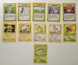 Mix Lot Base Set 2 Rare Pokemon Cards - Image 1