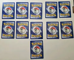 Mix Lot Base Set 2 Rare Pokemon Cards - Image 2