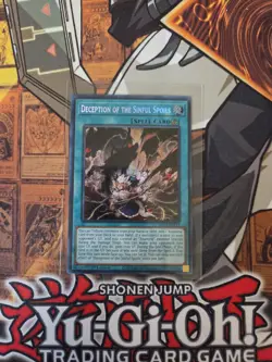 YUGIOH DECEPTION OF THE SINFUL SPOILS MP25-EN113 PRISMATIC SECRET 1ST ED NM - Image 1