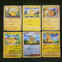 Pokemon Pikachu x14 Card Lot Bundle - Image 3