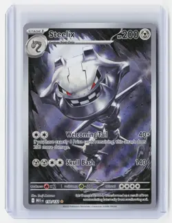 2025 Pokemon TCG—Steelix #150/132 Mega Evolution—Illustration Rare Holo - Image 1