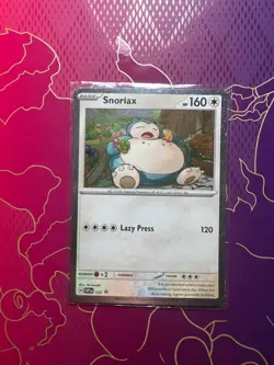 Snorlax 122 Sv: Scarlet & Violet Promo Cards Holo - Image 1