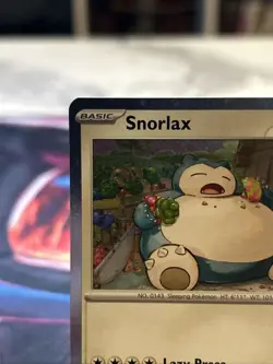 Snorlax 122 Sv: Scarlet & Violet Promo Cards Holo - Image 2