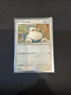 Snorlax 122 Sv: Scarlet & Violet Promo Cards Holo - Image 1