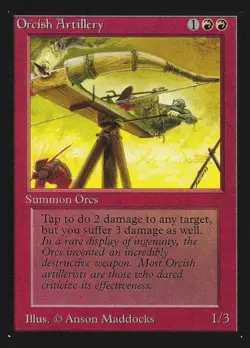Orcish Artillery Collectors' Edition NM CARD ABUGames - Image 1