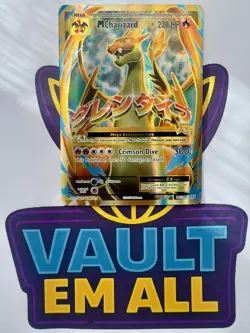 M Charizard EX 101/108 Full Art Secret Rare Pokemon Card XY Evolutions Holo NM - Image 1