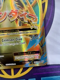 M Charizard EX 101/108 Full Art Secret Rare Pokemon Card XY Evolutions Holo NM - Image 5