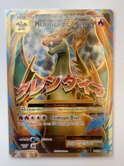 M Charizard EX 101/108 Full Art Secret Rare Pokemon Card XY Evolutions Holo NM - Image 1