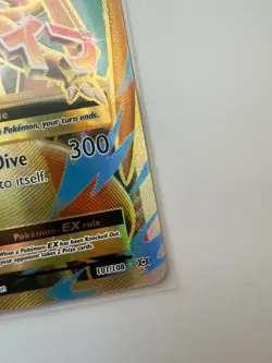 M Charizard EX 101/108 Full Art Secret Rare Pokemon Card XY Evolutions Holo NM - Image 5