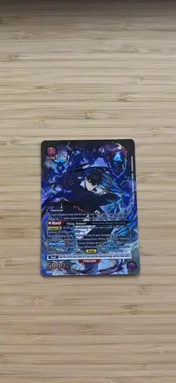 Union Arena: Sung Jinwoo SR** (022) Signature, UE17BT : Solo Leveling - Image 1