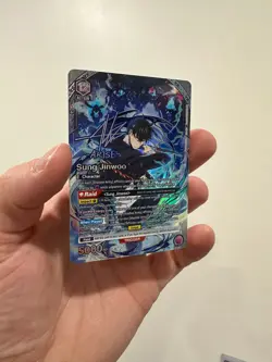 Union Arena: Sung Jinwoo SR** (022) Signature, UE17BT : Solo Leveling - Image 4