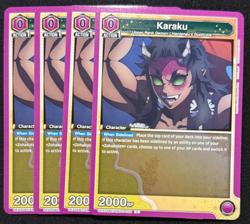 Karaku C Playset (4 Cards) UEX05BT/KMY-3-058 Union Arena TCG - Image 1