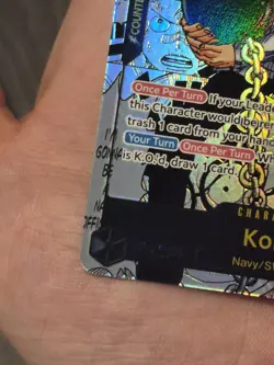 One Piece TCG - Koby EB04-044 Manga Rare - Adventure On Kami's Island English - Image 2