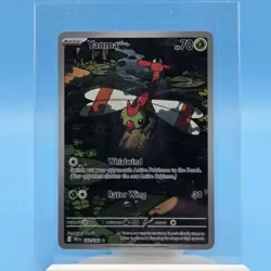 Pokemon TCG Destined Rivals Yanma Full Art Rare Card 183/182 Mint FREE POST - Image 1