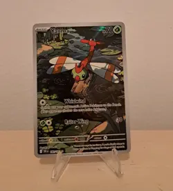 Pokemon TCG Yanma Destined Rivals Full Art Rare Card 183/182 - Image 1