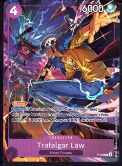 Trafalgar Law (Illustration Box Vol.6) P-093 PR One Piece Promotion Cards NM - Image 1