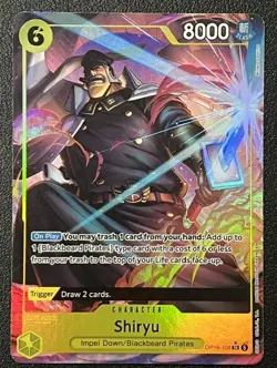 Shiryu Alt Art OP16-108 One Piece Time of Battle ENGLISH - Image 1