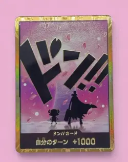 DON!! Card Tony Tony Chopper PRB-02 Gold Frame THE BEST Vol.2 ONE PIECE Japanese - Image 2