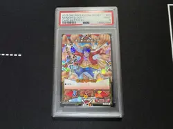 2015 One Piece Kizuna Boost Monkey D. Luffy Card Battle S1 S1-01 SP PSA9 - Image 3