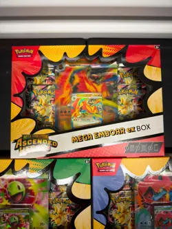 Pokemon TCG Ascended Heroes ex Boxes 3 Pack - Image 2