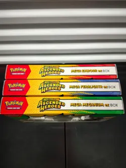 Pokemon TCG Ascended Heroes ex Boxes 3 Pack - Image 4