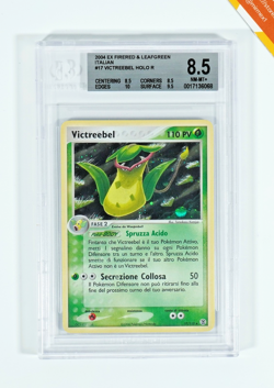 Pokemon BGS 8.5 Victreebel #17 Holo EX RossoFuoco e VerdeFoglia 2004 Italiano - Image 1