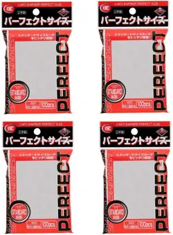 KMC Perfect Fit Sleeves - 100x4 - Magic the Gathering Pokemon FaB Yu-Gi-Oh! - Image 1