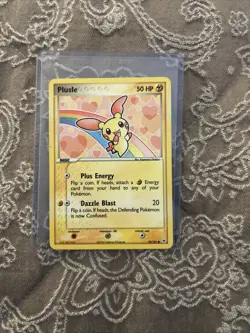 Pokemon Plusle TCG 2004 Hidden Legends Card 69/101 Regular Common HP - Image 1