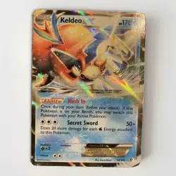 POKEMON TCG KELDEO EX 49/148 B&W BOUNDARIES CROSSED ULTRA RARE!! - Image 1