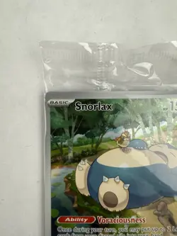 Pokemon Snorlax 051 Scarlet & Violet 151 Promo Card Sealed TCG - Image 2