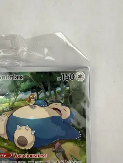 Pokemon Snorlax 051 Scarlet & Violet 151 Promo Card Sealed TCG - Image 3