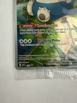 Pokemon Snorlax 051 Scarlet & Violet 151 Promo Card Sealed TCG - Image 5