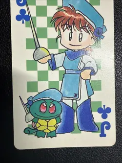 1998 POKEMON PIPIPI ADVENTURE PLAYING CARDS Squirtle Jack of Clubs US SELLER - Image 4
