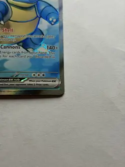Blastoise ex 184/165 Scarlet & Violet 151 Full Art Near Mint - Image 2