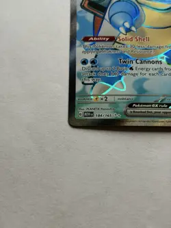 Blastoise ex 184/165 Scarlet & Violet 151 Full Art Near Mint - Image 3