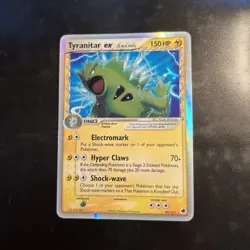 Tyranitar Ex Delta Species 99/101 Holo Pokemon Card - Image 1