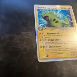 Tyranitar Ex Delta Species 99/101 Holo Pokemon Card - Image 3