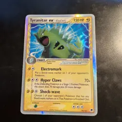Tyranitar Ex Delta Species 99/101 Holo Pokemon Card - Image 5