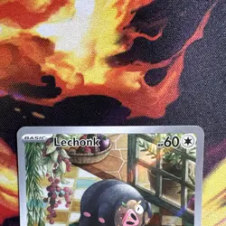 Pokemon Obsidian Flames Lechonk Illustration Rare 209/197 NM - Image 2