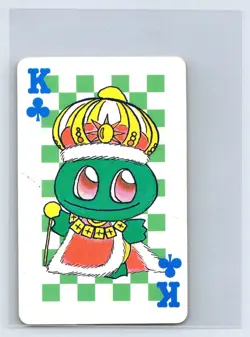 1998 POKEMON PIPIPI ADVENTURE PLAYING CARDS Squirtle King of Clubs US SELLER - Image 1