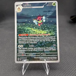 Ledian 144/142 Illustration Rare Stellar Crown Pokemon Holo Near Mint - Image 1