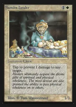 Samite Healer Collectors' Edition NM CARD ABUGames - Image 1