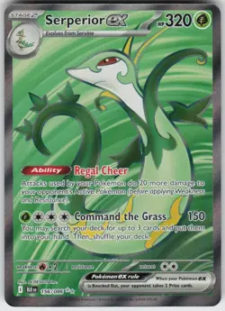 UR-01 Serperior ex 156/086 Ultra Rare Black Bolt Near Mint - Image 1